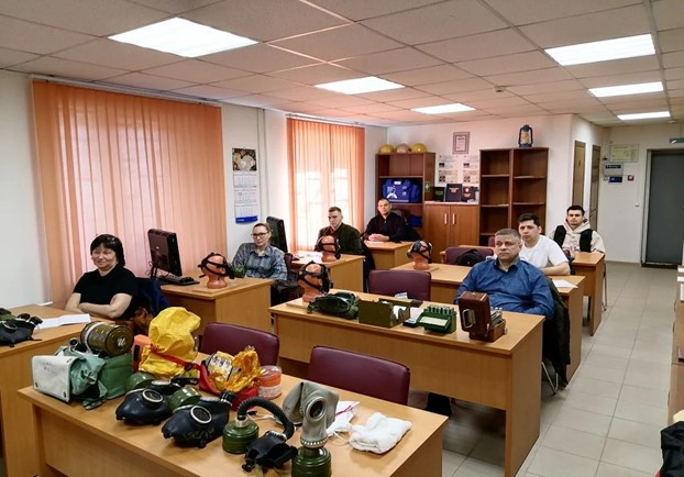 На курсах гражданской обороны прошли обучение руководители (заместители) нештатных формирований по обеспечению выполнения мероприятий по гражданской обороне организации Рисунок1