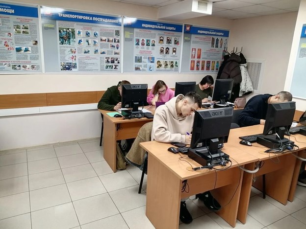 На курсах гражданской обороны прошли обучение руководители (заместители) нештатных формирований по обеспечению выполнения мероприятий по гражданской обороне организации Рисунок2